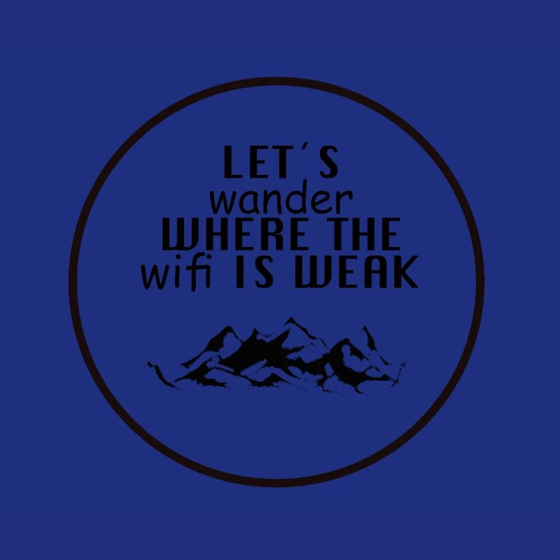 let's wander where the WIFI is weak!