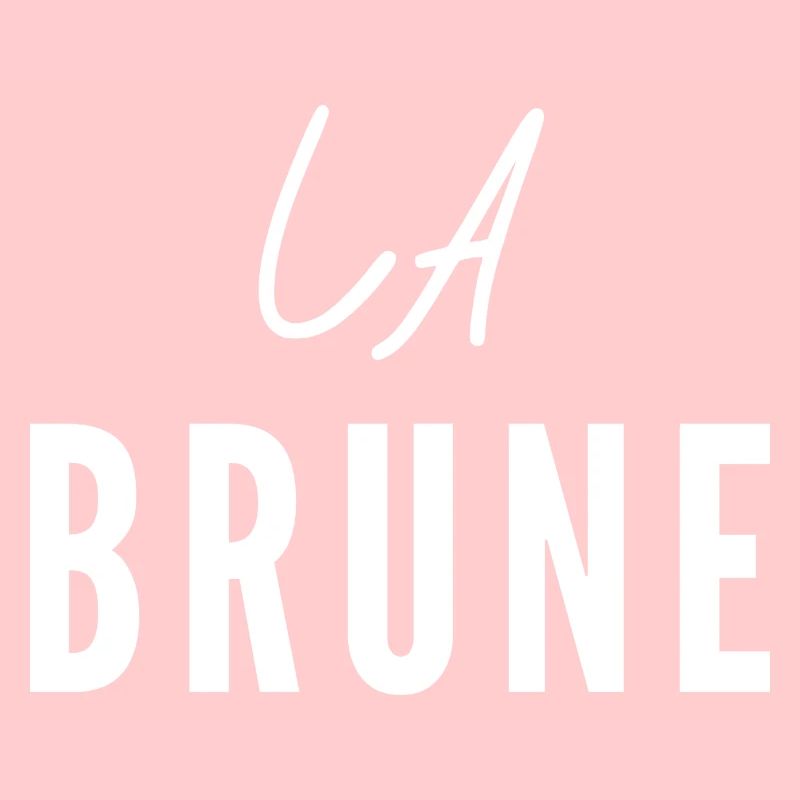 La Brune (blanc minimaliste)