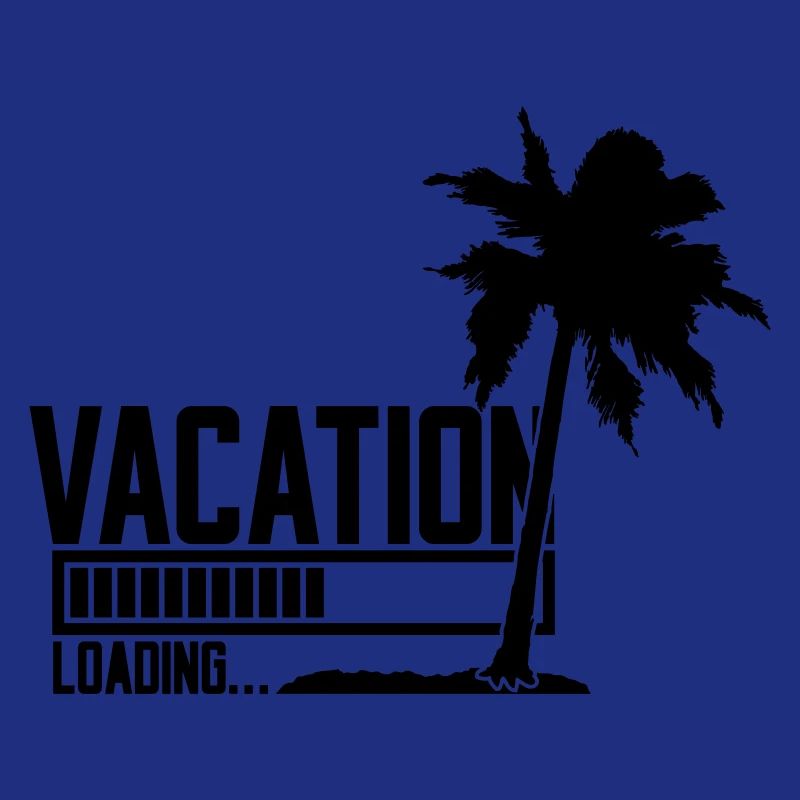 ferien palme meer strand vacation loading ladebalk