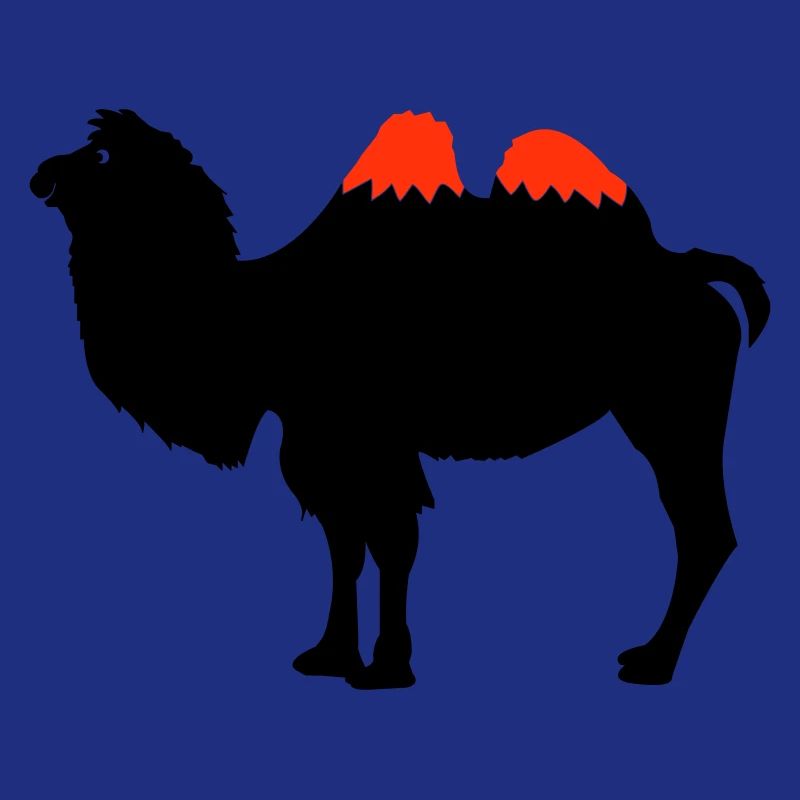 Silhouette de chameau