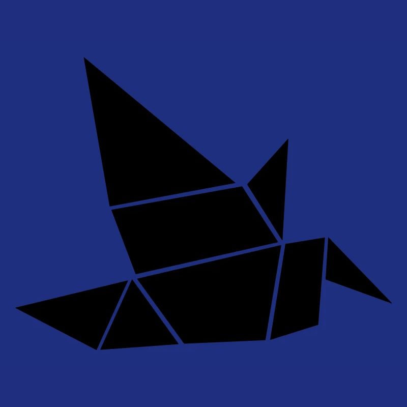 Origami Vogel Taube Friedenstaube Geschenk