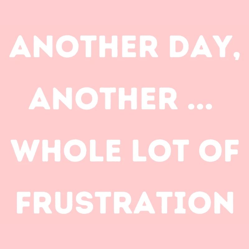 Frustration frustrée de dire l’anglais