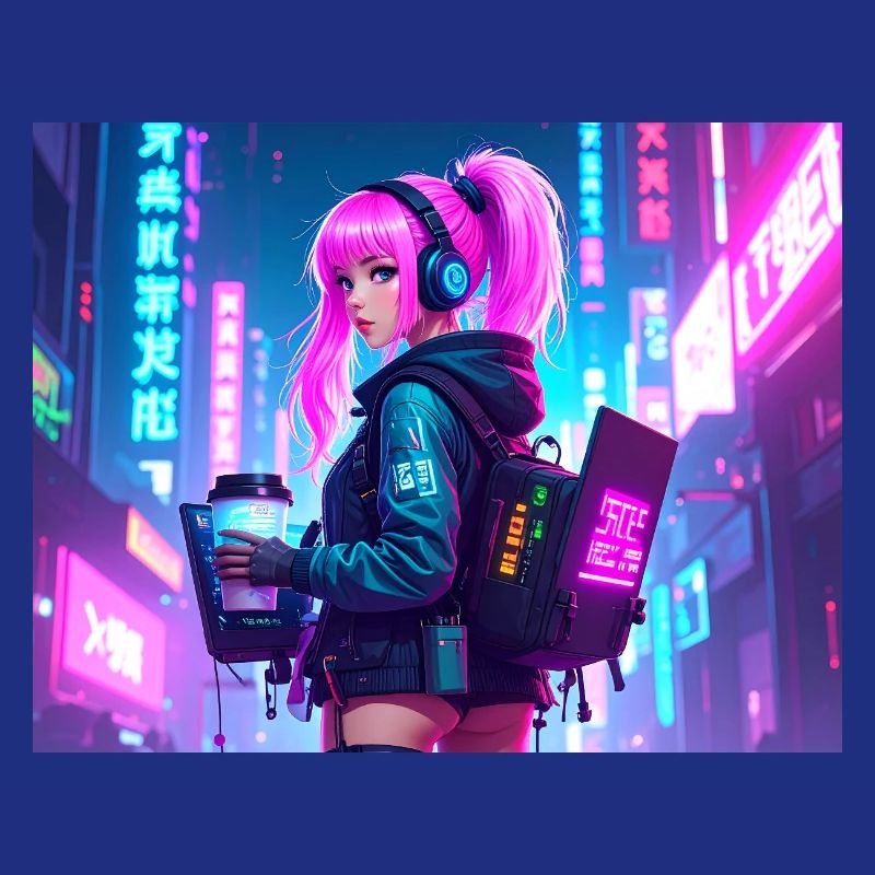 Cyber DJ Coder – Beats, Bytes & Blinks