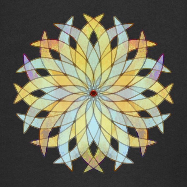 Energieblume Energie Blume Symbol Zeichen Mandala