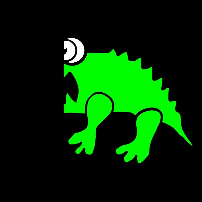 Krokodil (individuelle Farbänderung)