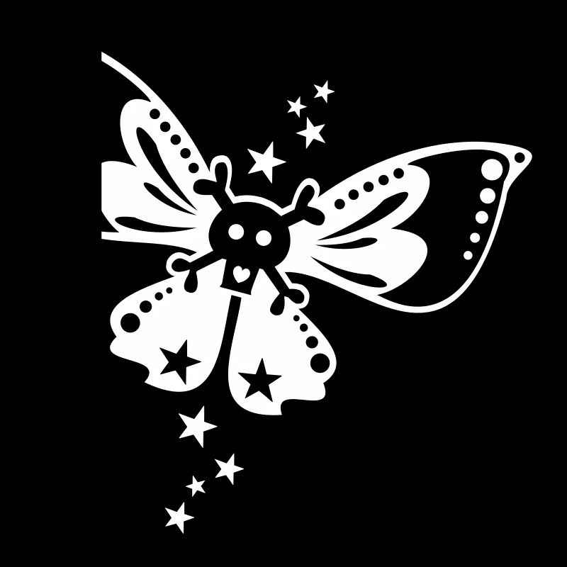 butterfly-skull