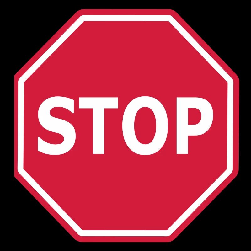 STOP Stoppschild Stopp
