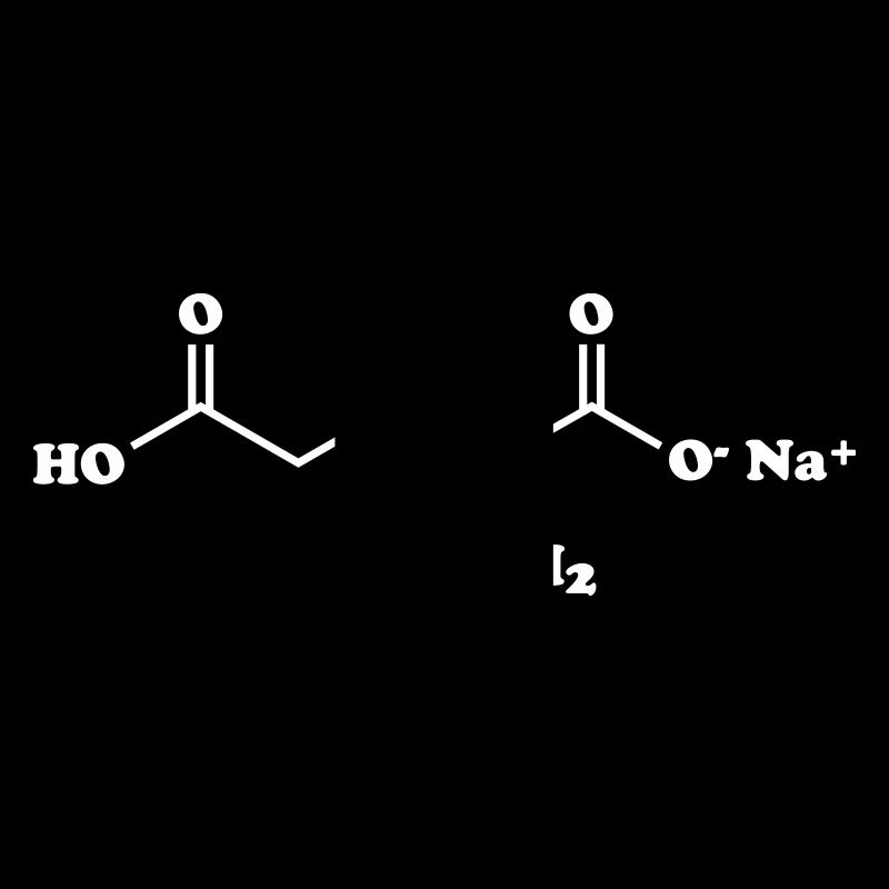 MSG Mononatriumglutamat-Molekül-chemische Formel