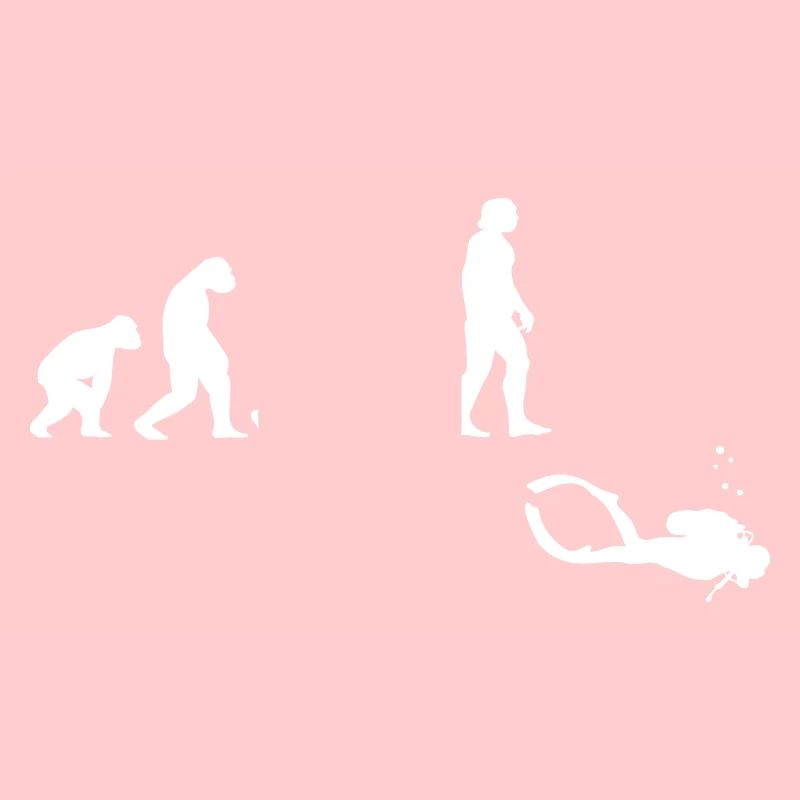 Evolution Tauchen mit Gerät