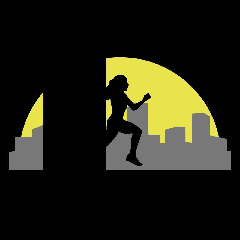 coureuse, courir, running, run