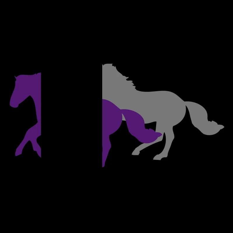 Deux chevaux au galop