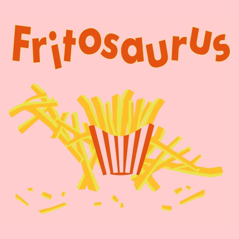 Fritosaurus - Vector both in one design