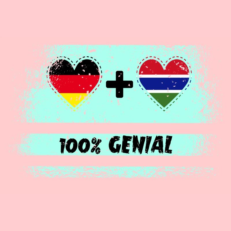 Germany and Gambia 100% Ingenious / Gift