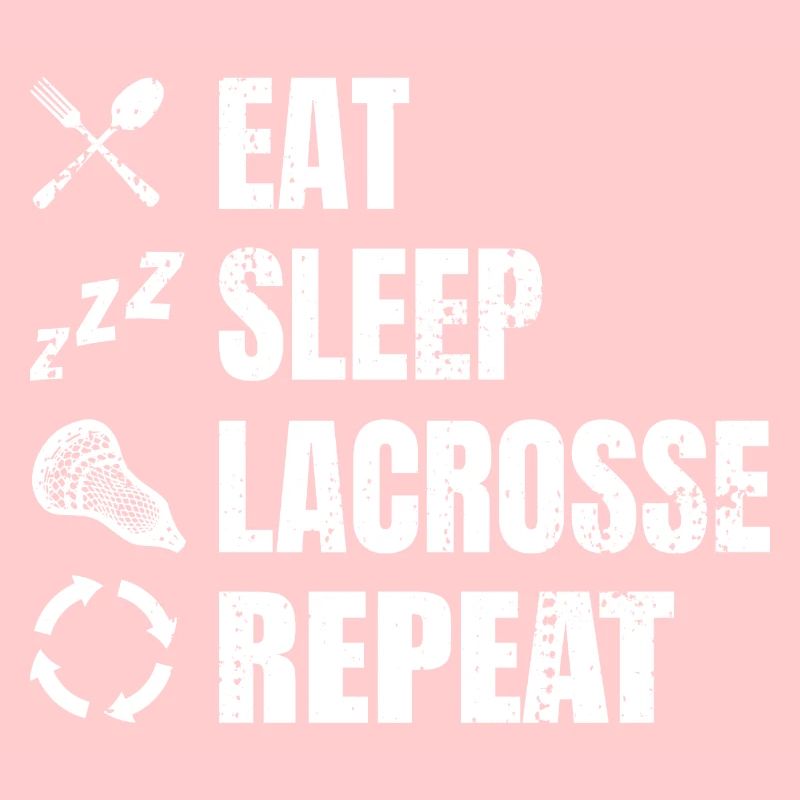 Lacrosse Spieler Routine