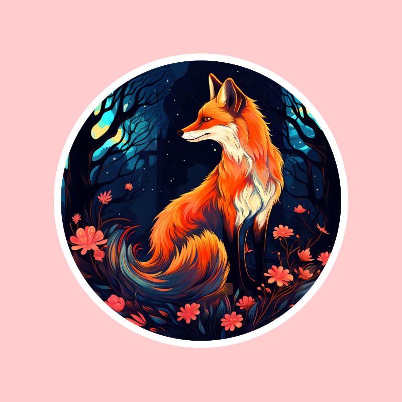 Pack animals: foxes, foxes, forest dwellers, forest animals