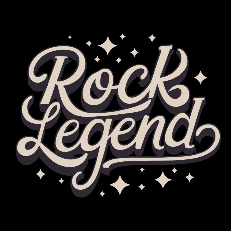 Rock Legend Rock And Roll Music Lovers