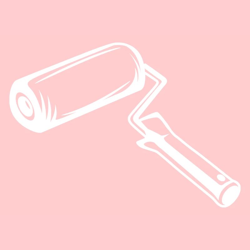 Paint Roller Drawing