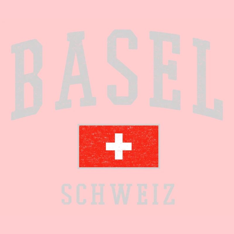 Basel Schweiz Emblem Druck