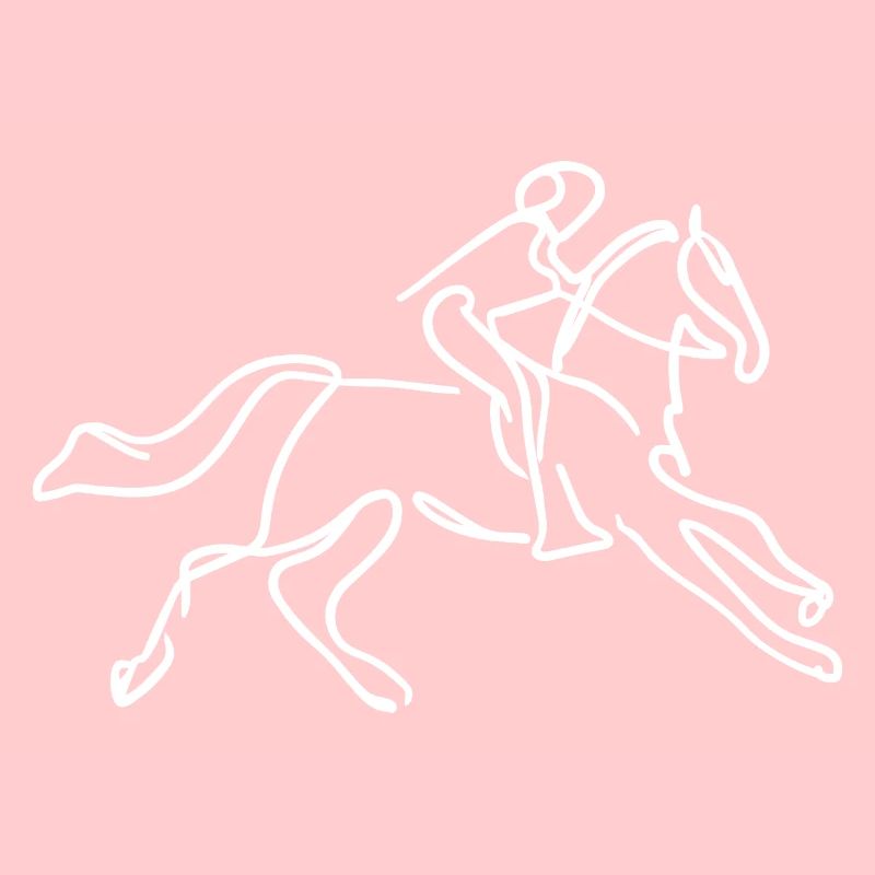 Dessin d’équitation