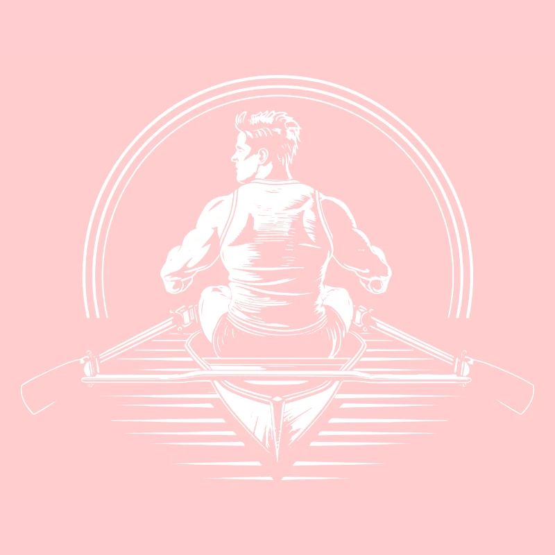 Dessin du rameur