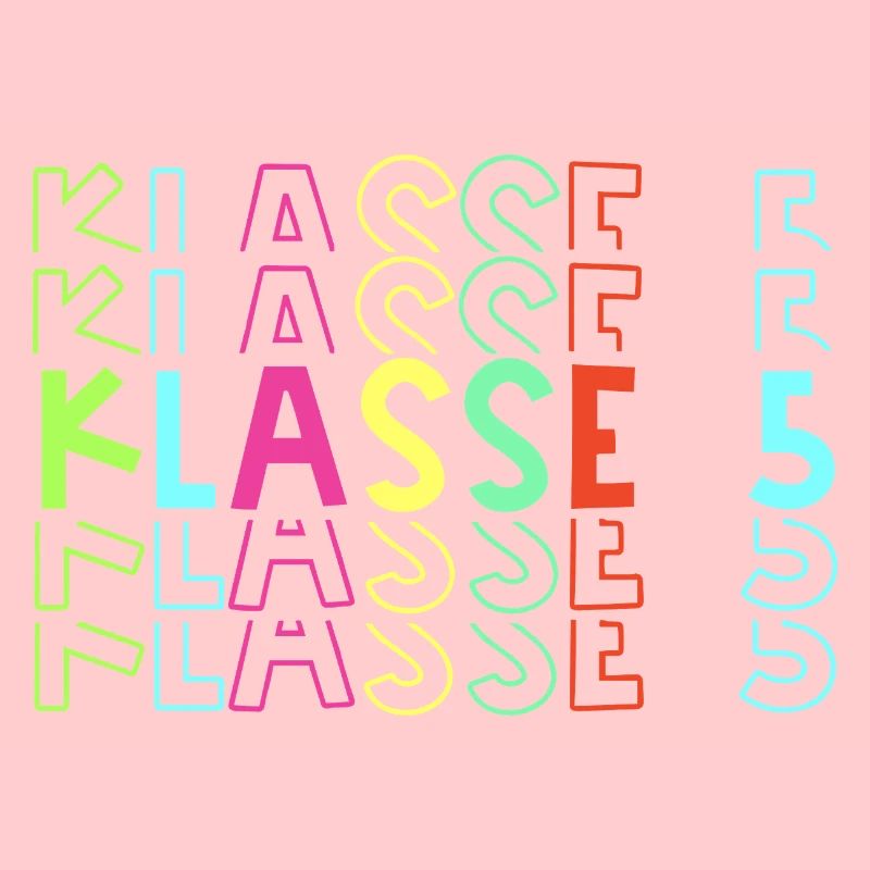 Klasse 5 neon