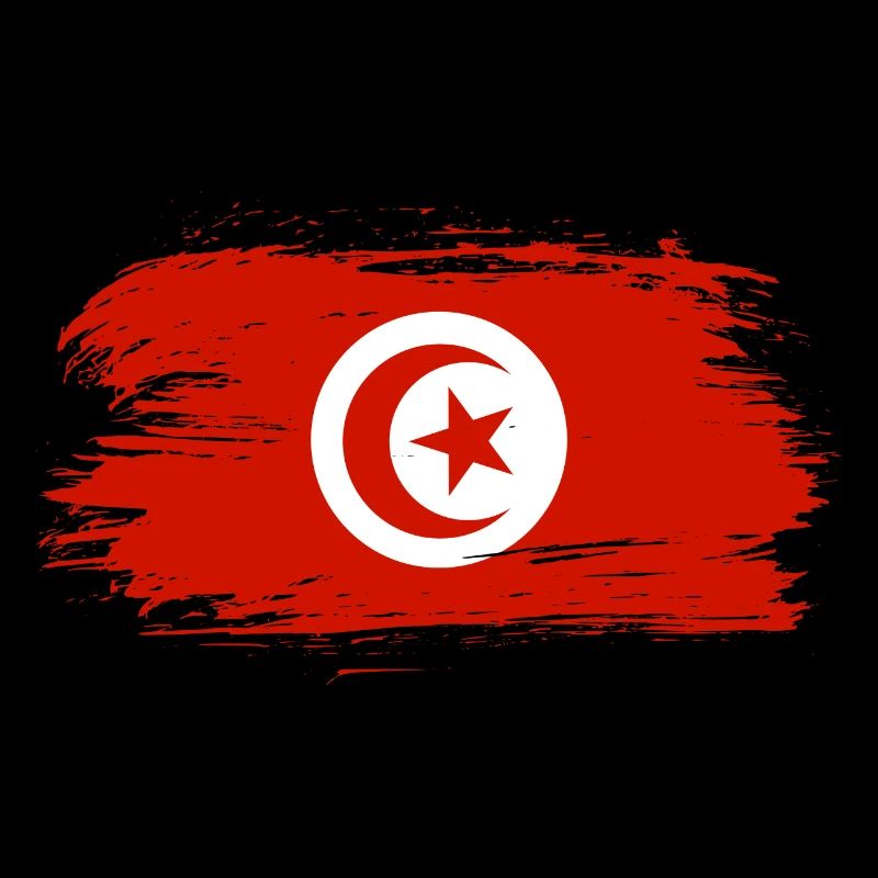 Drapeau drapeau tunisien