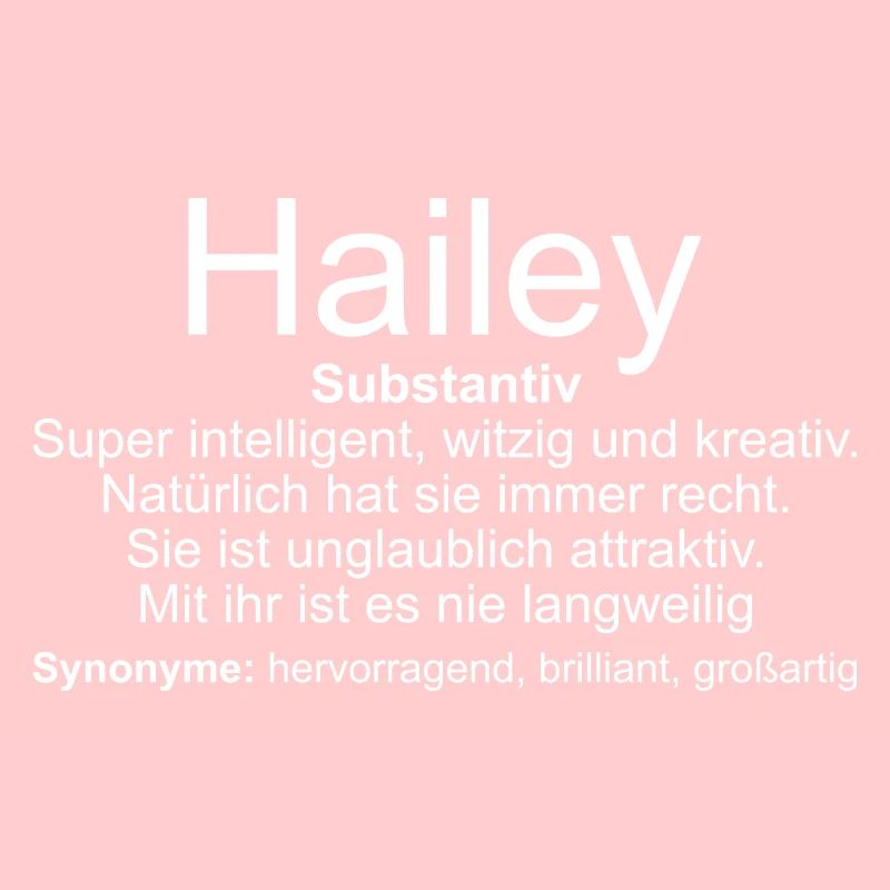 Name Definition Hailey