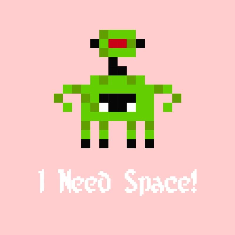8-Bit Alien (I Need Space)
