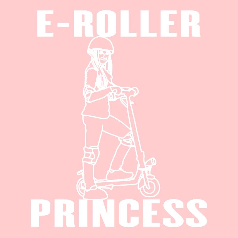 Elektro Roller Prinzessin E-Roller Geschenkidee