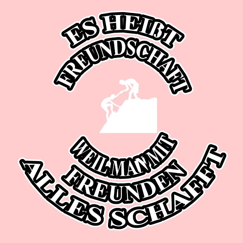 Es heißt Freundschaft Spruch Geschenk Idee cool