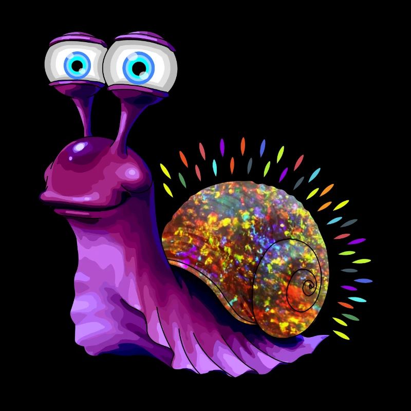 Opal Snail - Opal Schnecke