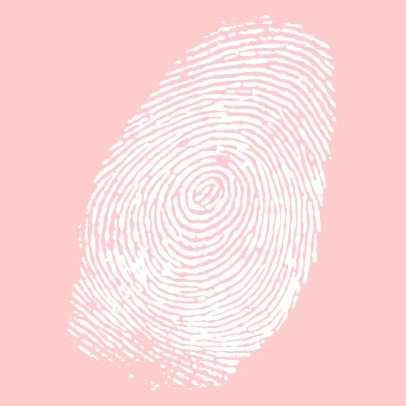 Empreinte digitale (blanc)