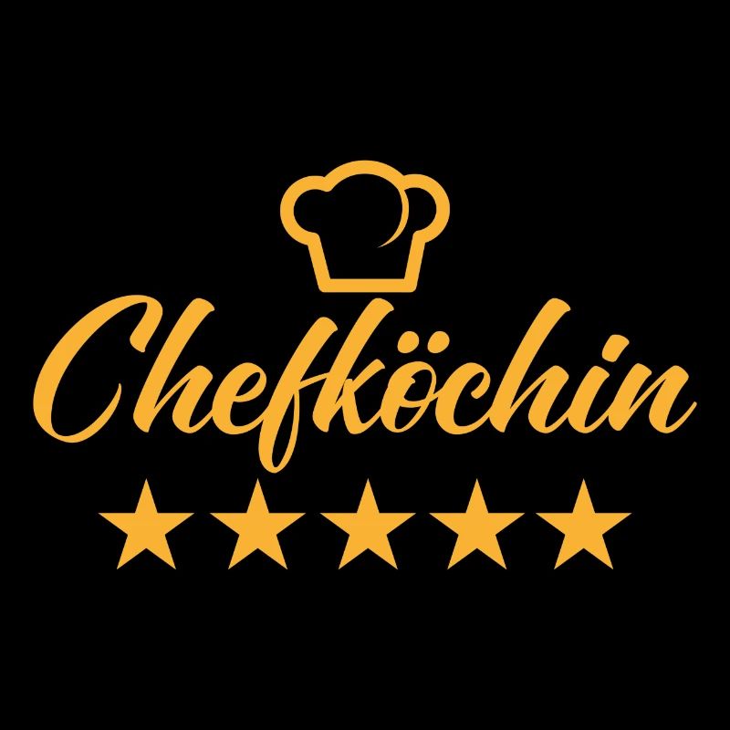 Chefköchin Kochen Hobby Geschenk