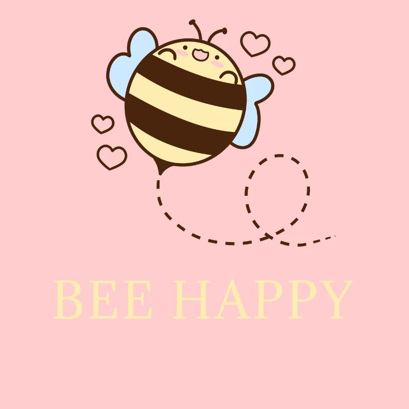 Bee Happy Abeilles Design