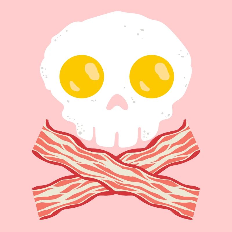 When Bacon Is Love, Bacon Is Life "Egg Skull