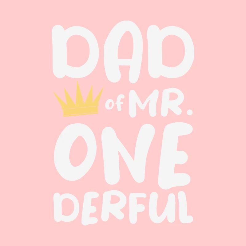 Vater von Mr. One-Derful Vatertagsgeschenk