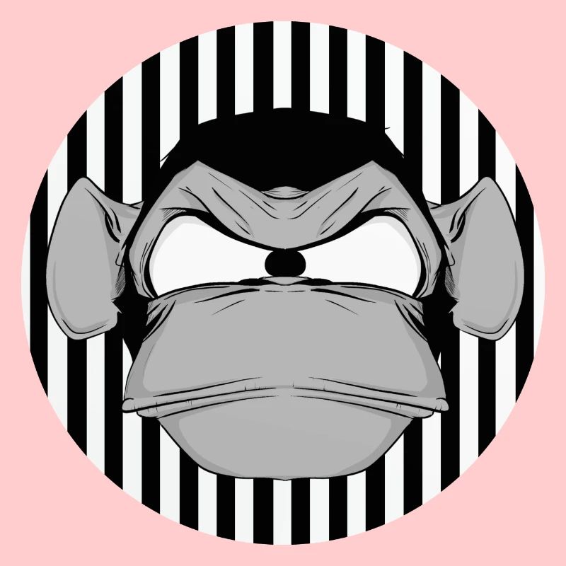 Chimpanzé Singe Drôle Comic Comicstyle Gaming