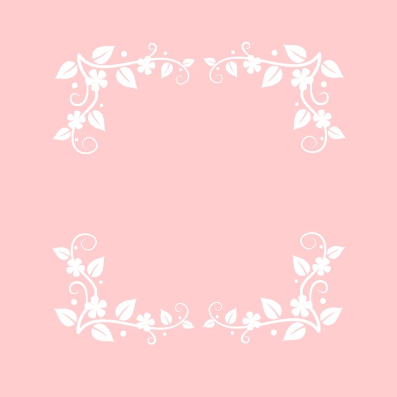 Flowers Corners Ornaments Frames