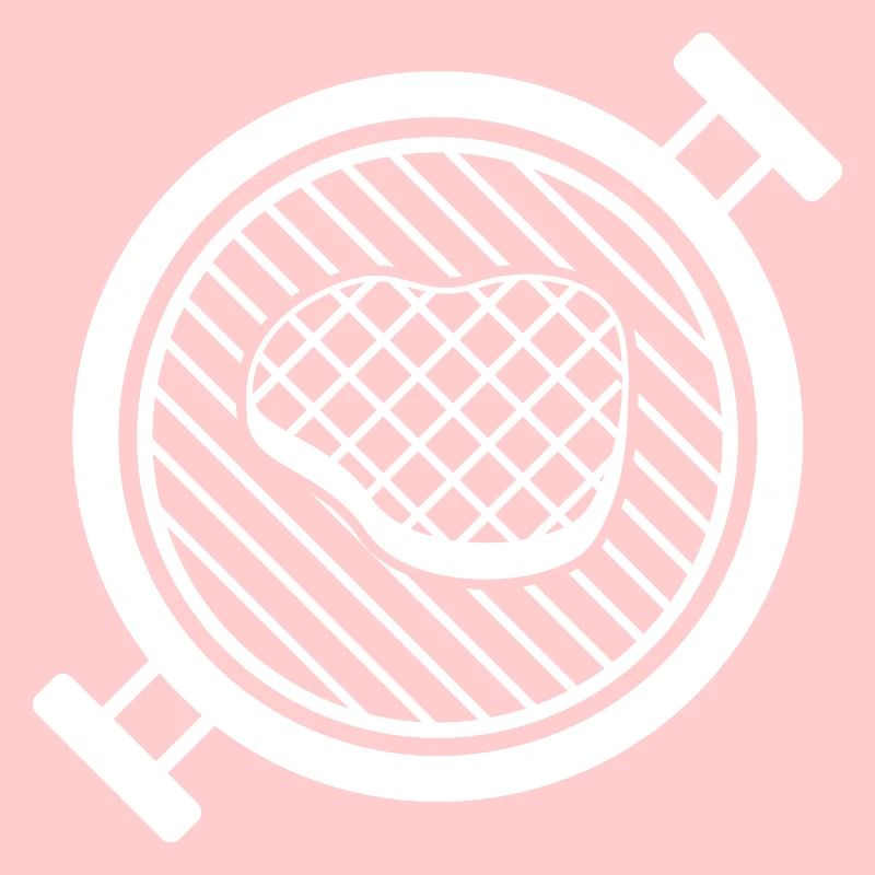 BBQ Grill mit Grillfleisch