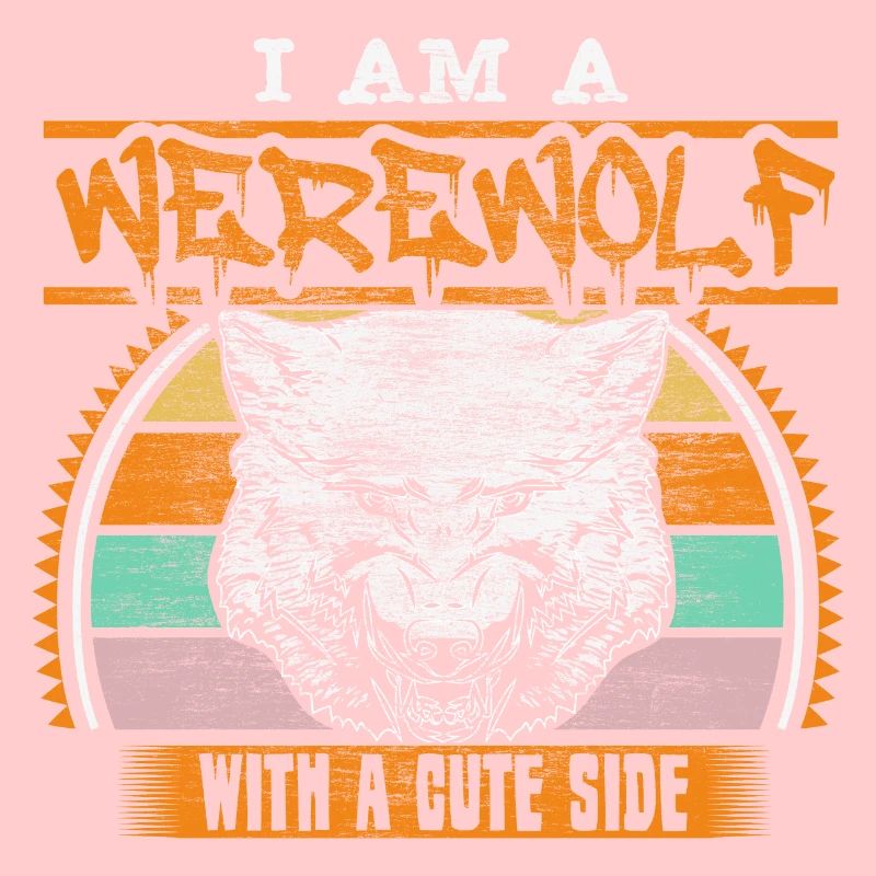 Halloween Werwolf Mond