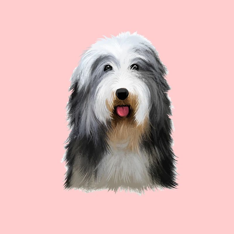Beagle-Harrier Scent Hound Dog Sketch Illustration