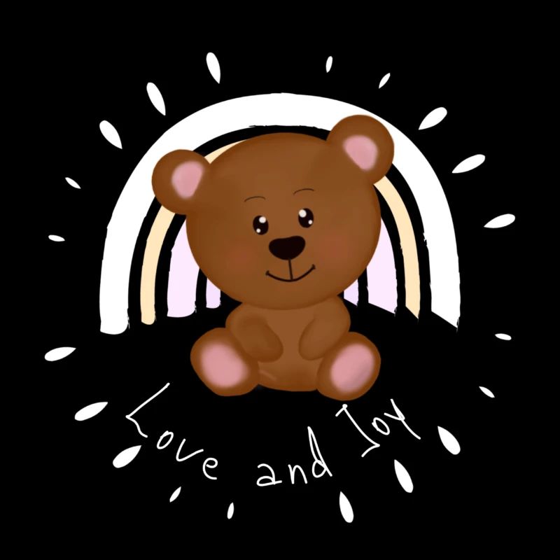 Rainbow Teddybär