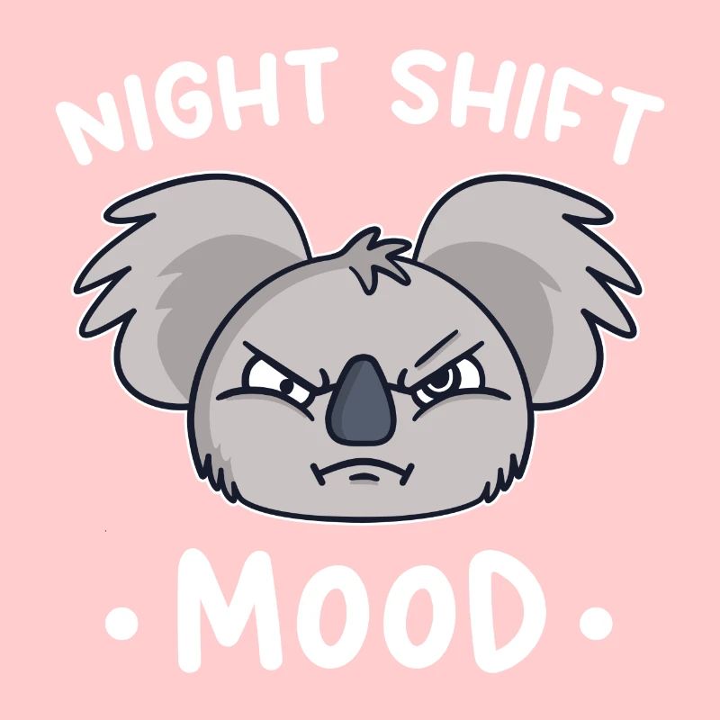 Koala Koala Bear Équipe de nuit Équipe de nuit