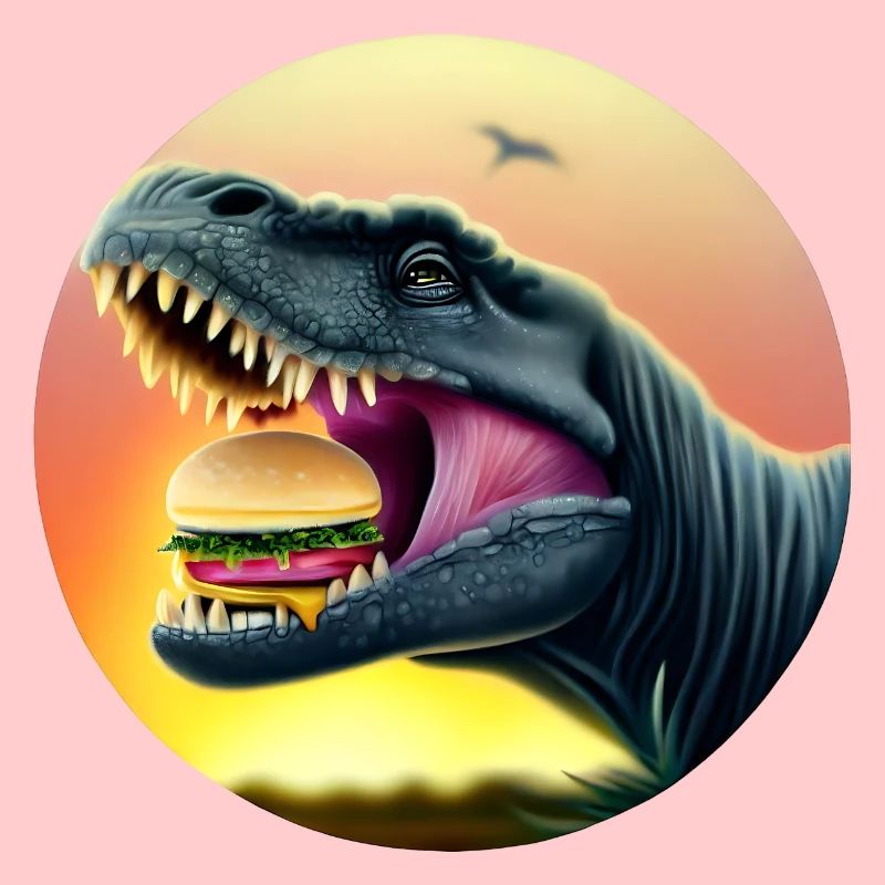Cheeseburger Dinosauerier