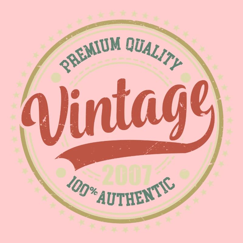 Vintage 2007 Retro Anniversary 2007
