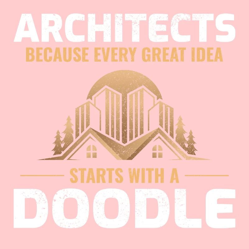 Architecte Doodles, Design d’intérieur, Innovation, Drôle