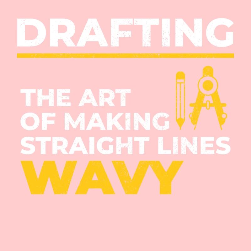 Architecte Dessin Lignes Ondulées Construction Drôle