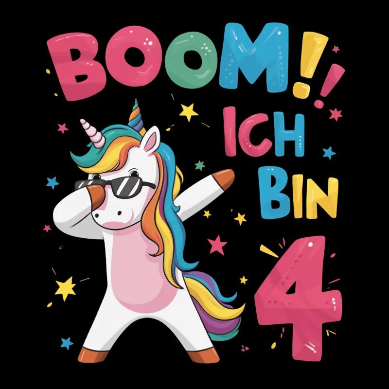 Boom! Ich bin 4 - Einhorn