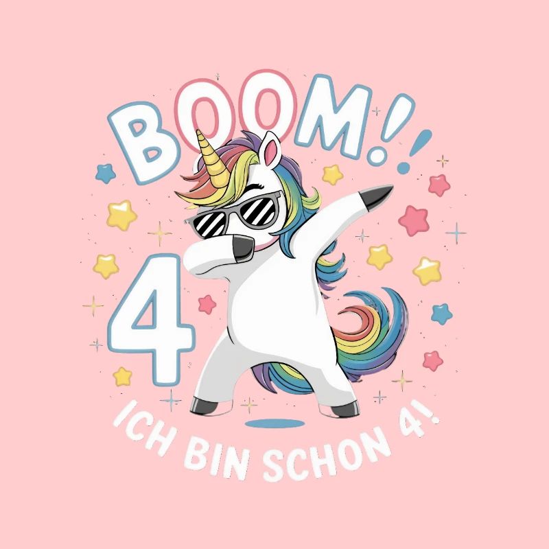 Boom! Ich bin 4 - Einhorn