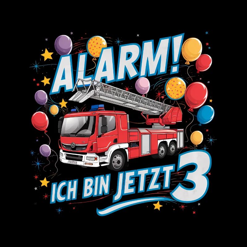Feuerwehrauto - Alarm Ich bin jetzt 3
